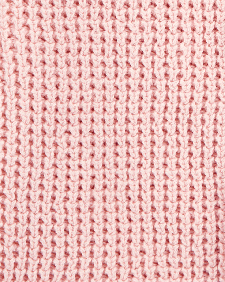 Chaqueta punto canalé capucha diseño oso - Image 2