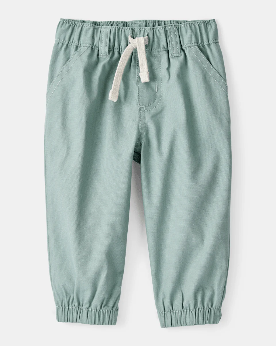 Conjunto 2 piezas camisa de cuadros con capucha y joggers - Image 2