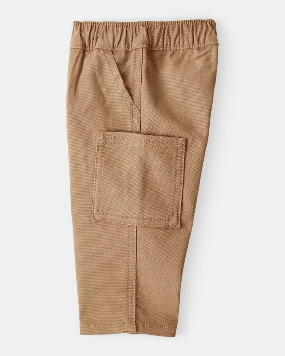 Conjunto 2 piezas suéter de rayas y pantalón cargo - Image 2