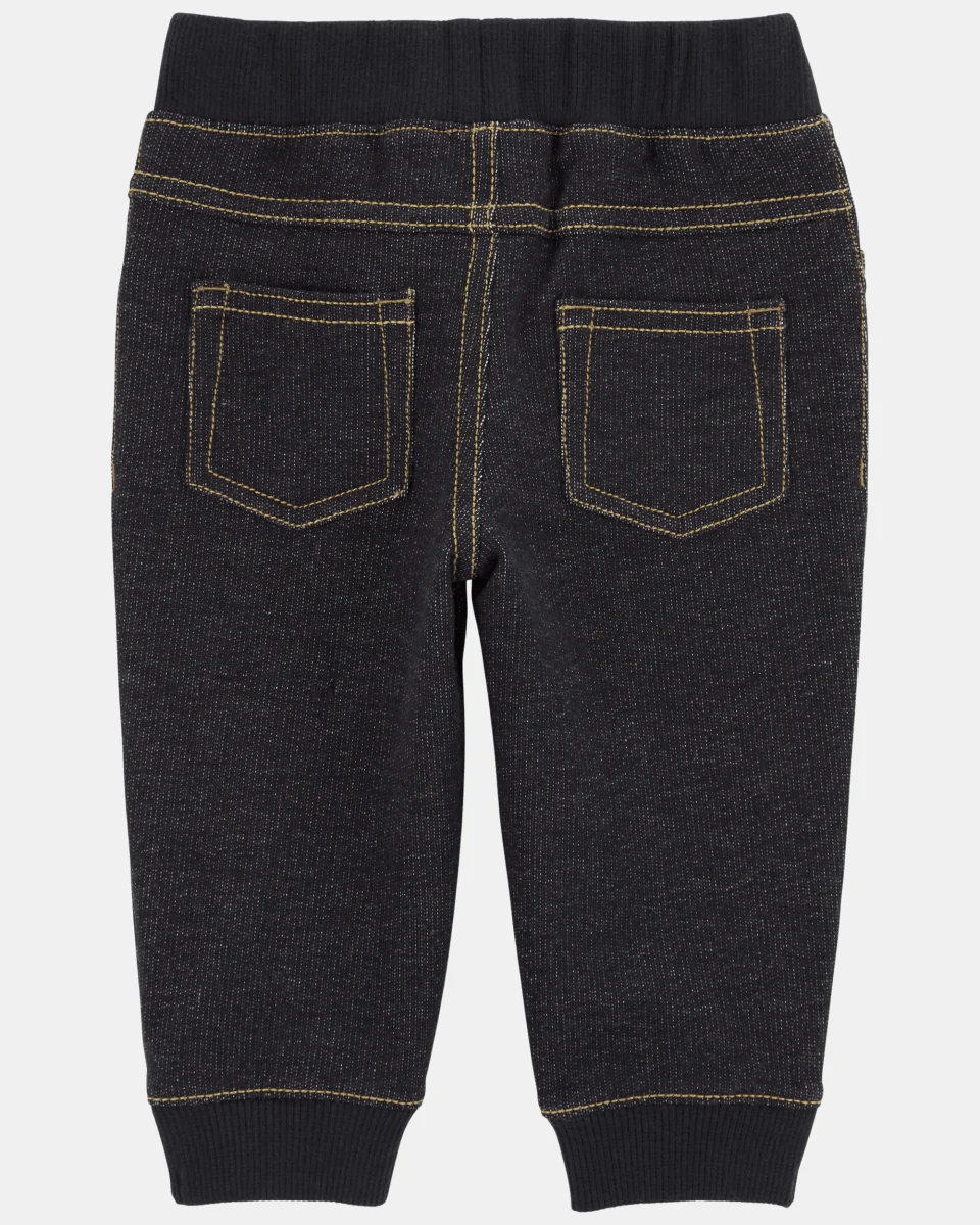 Conjunto dos piezas, pantalón jean y body henley térmico - Image 3
