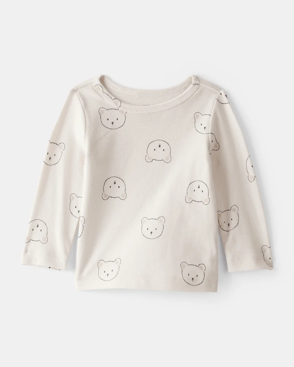 Conjunto dos piezas peto con oso y camiseta - Image 3