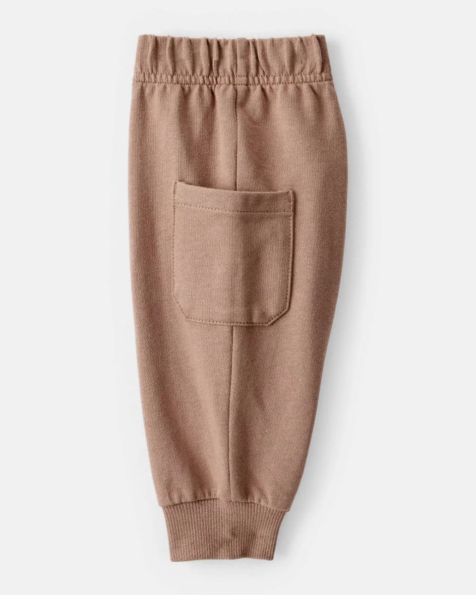 Conjunto tres piezas con cárdigan acolchado, body de rayas y pantalón - Image 3