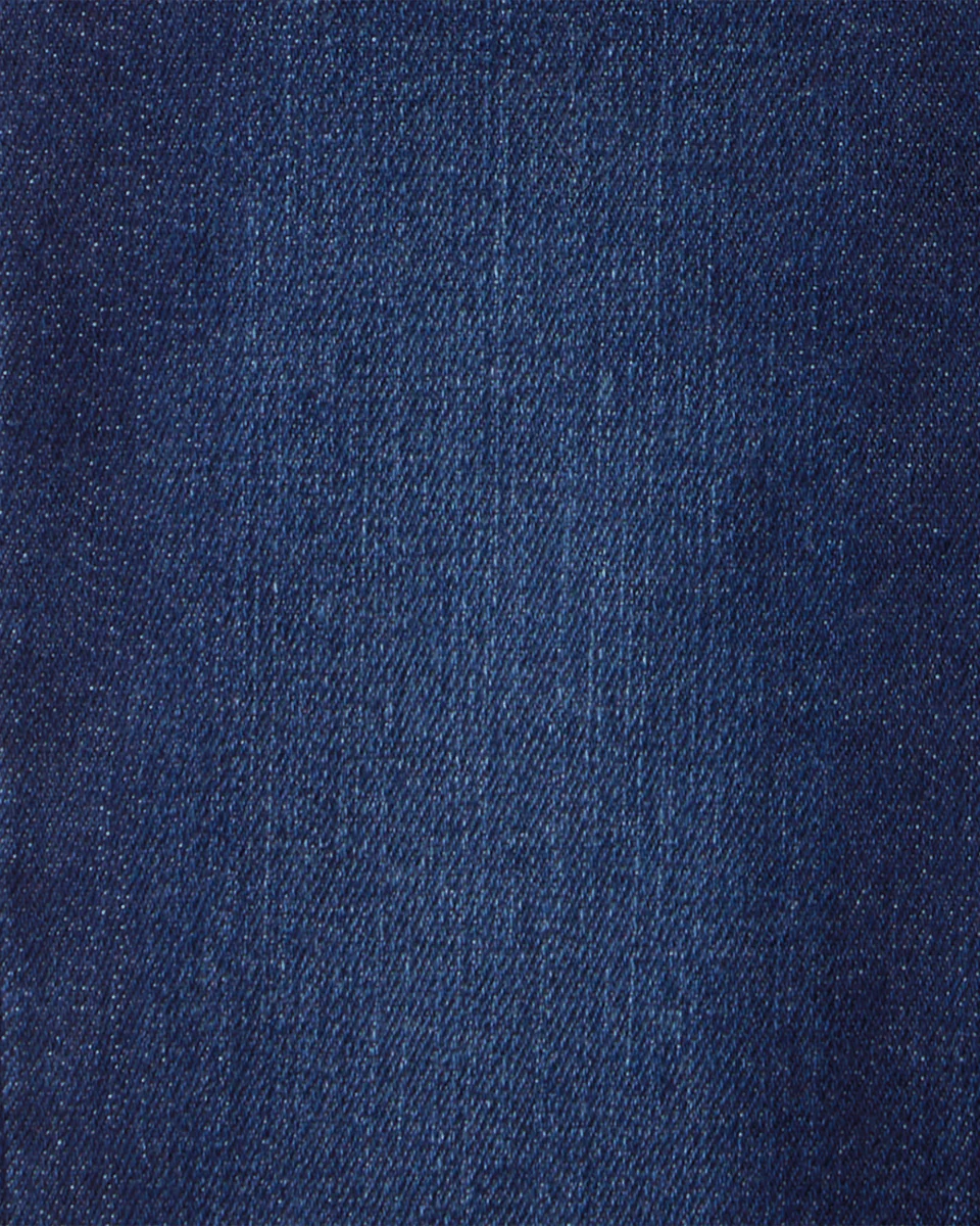 Conjunto dos piezas camisa a cuadros y pantalón con tirantes denim - Image 2