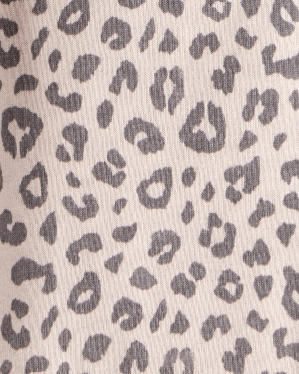 Conjunto 2 piezas con body de lazos y pantalón leopardo - Image 4
