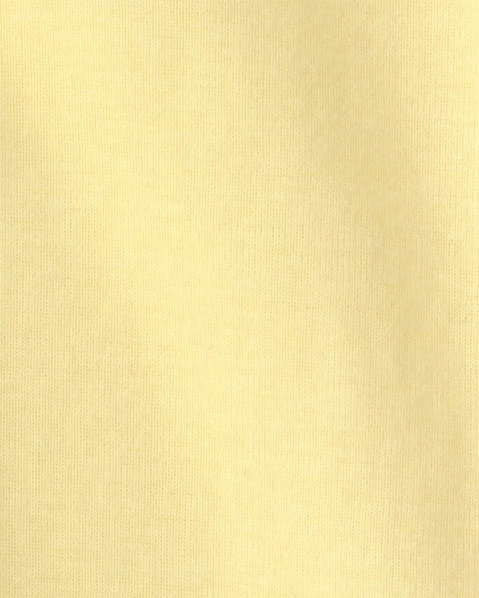 Conjunto tres piezas de algodón con blusa, body y pantalón corto diseño limones - Image 3
