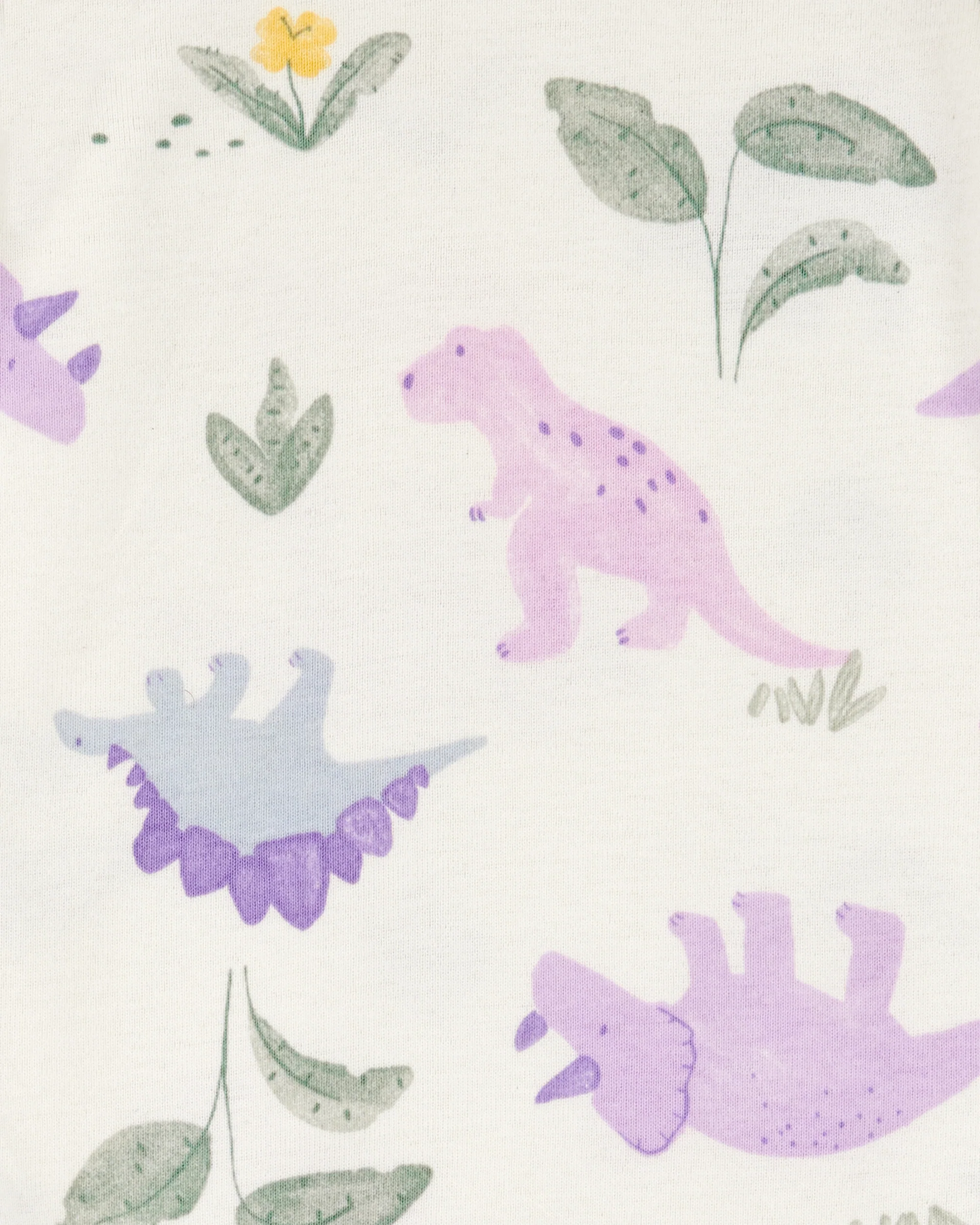 Conjunto tres piezas algodón pantalón y dos bodies diseño dinos - Image 3