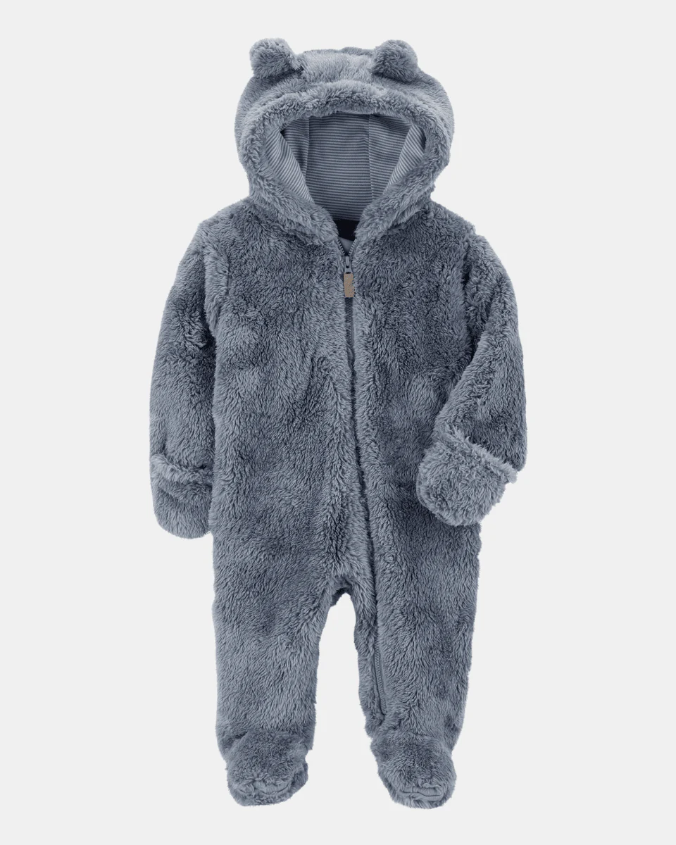 Mono astronauta de sherpa, azul - Image 2