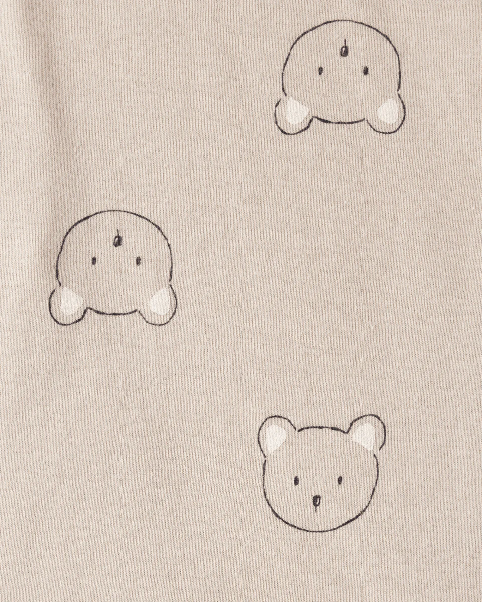 Pack cinco piezas body manga corta con diseño de perro - Image 3