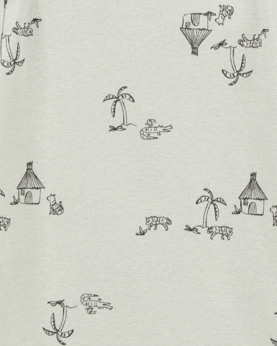 Pack cinco bodies de algodón, diseño safari - Image 6