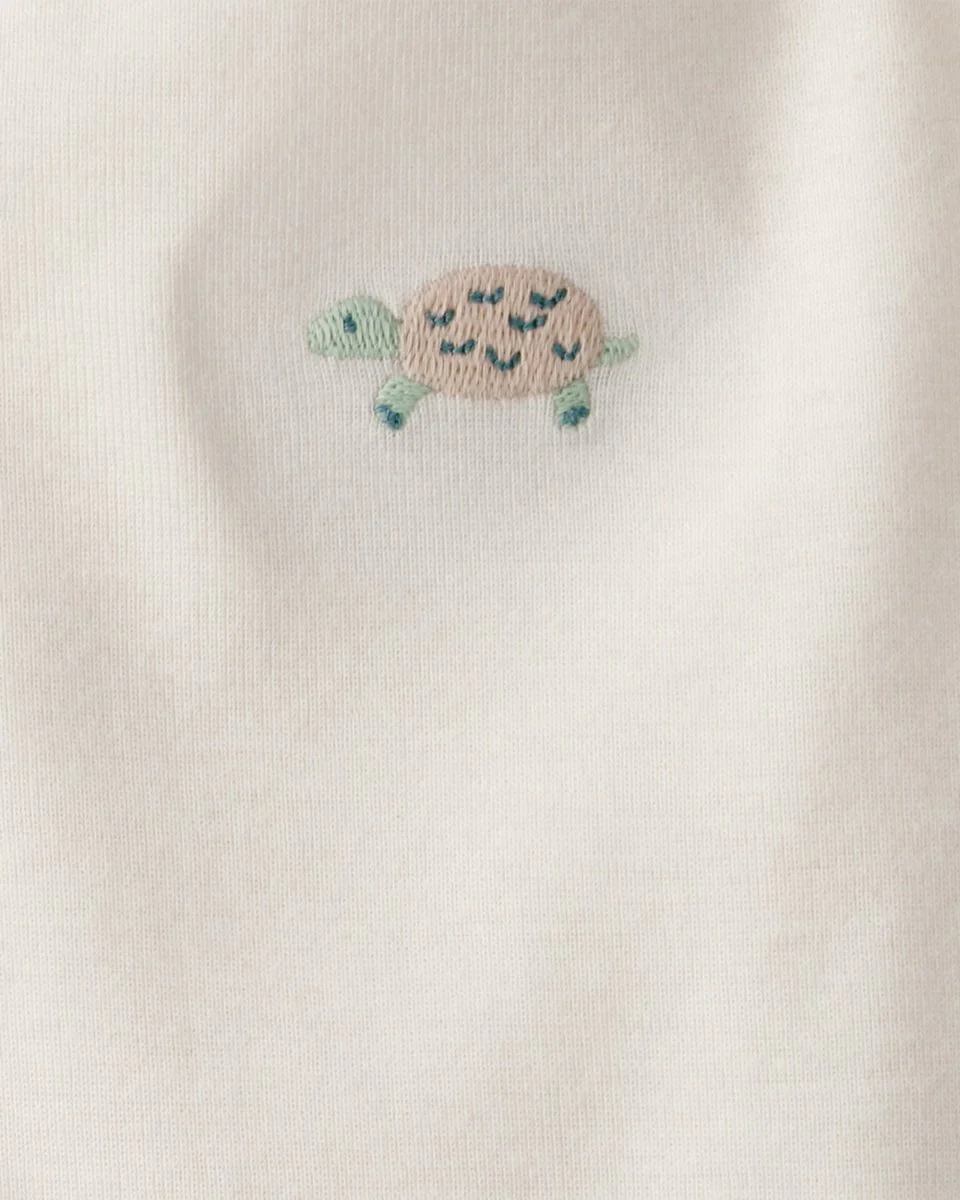 Pack cinco bodies de algodón, estampado de animales y a rayas - Image 6