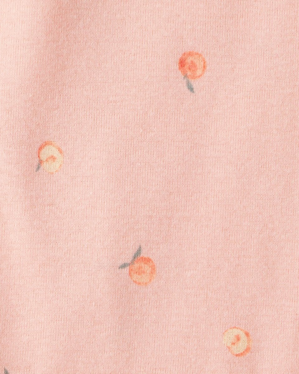 Pack cinco bodies de algodón, estampado de frutas - Image 4
