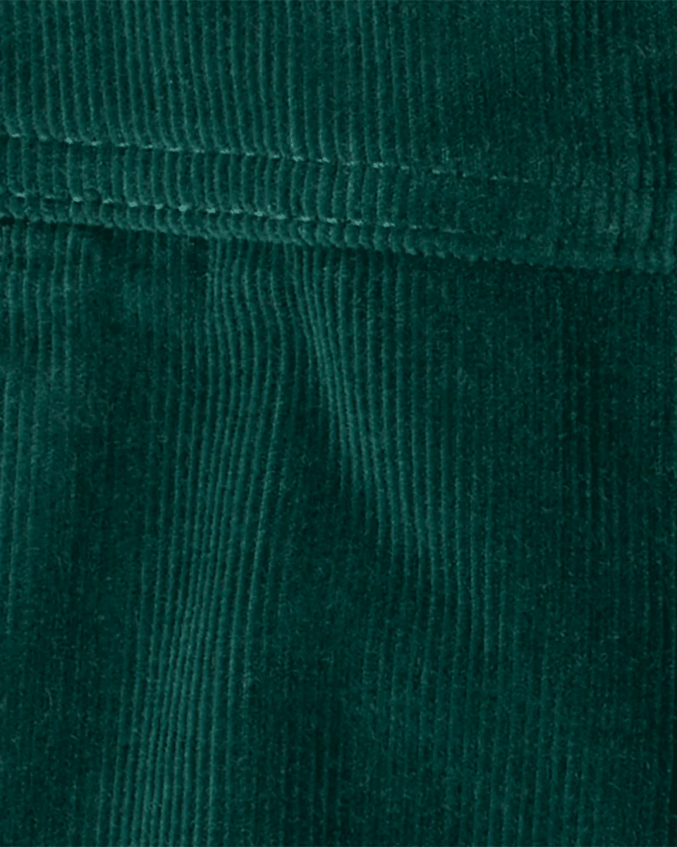 Peto de pana algodón verde - Image 3
