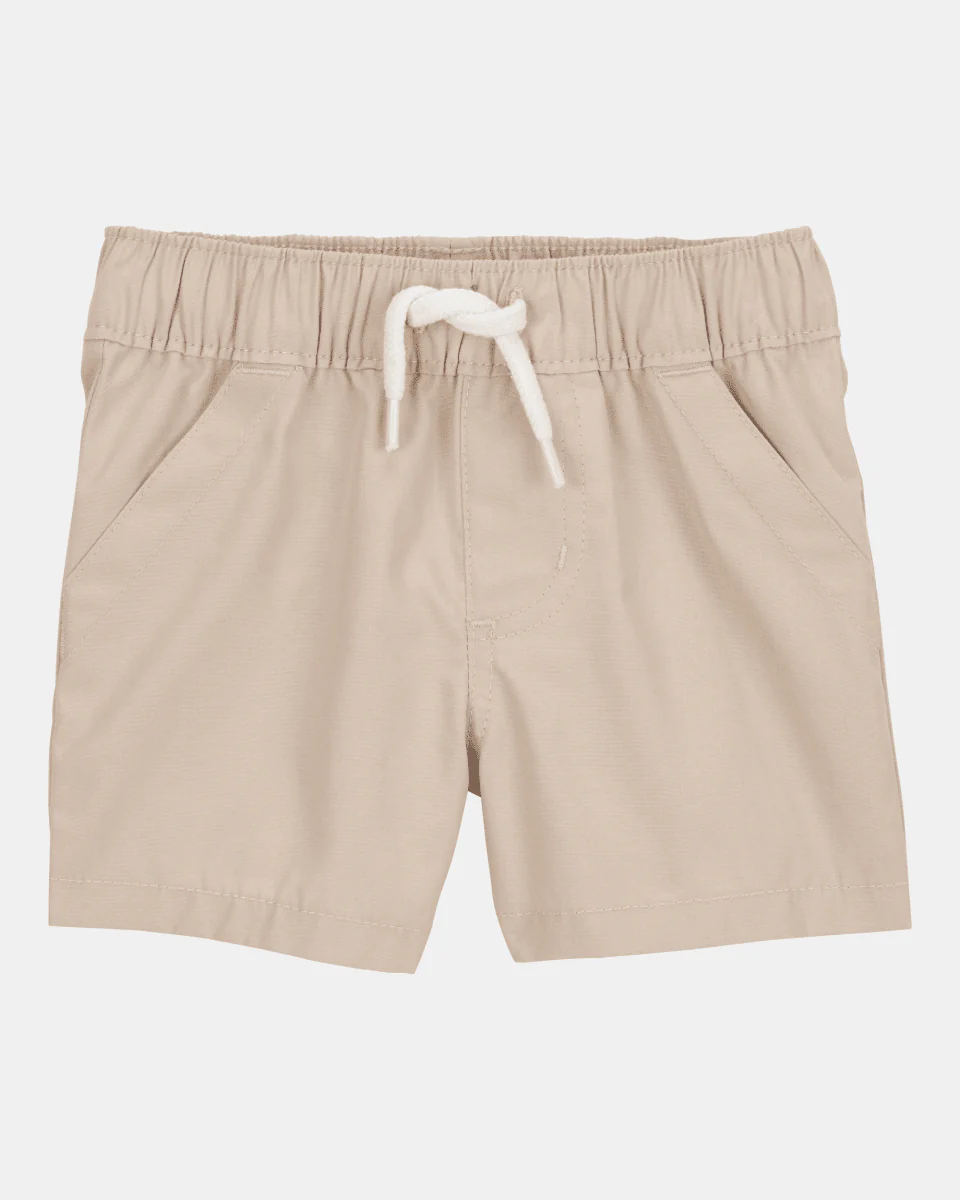 Conjunto tres piezas de algodón, pantalón corto, camisa y camiseta, diseño tropical - Image 2
