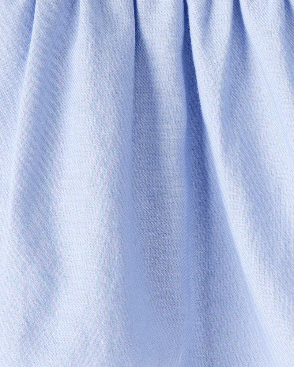 Blusa de manga larga azul - Image 3